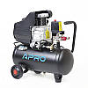 Компресор одноциліндровий 1.5 кВт 205л/хв 8бар 24л (2 крана) APRO ВАТ НАДХОДЖЕННЯ ЧЕТВЕР 12.08.2021, фото 2