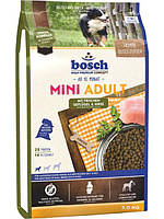 Bosch HPC Mini Adult Сухой корм для взрослых собак с птицей и просом 1 кг