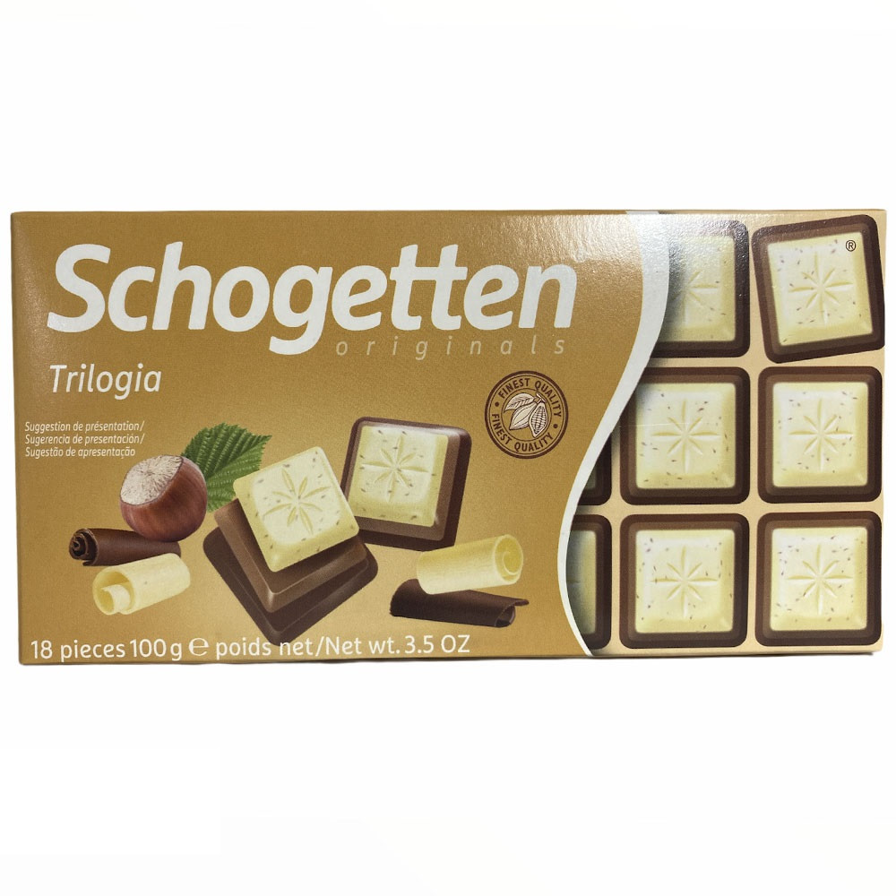 Молочний шоколад Schogetten Trilogia - 100 грам