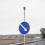 Світлодіодний дорожній знак PWL 24W Рух прямо, фото 4