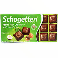 Молочний шоколад з фундуком Schogetten Alpine Milk - 100 грам