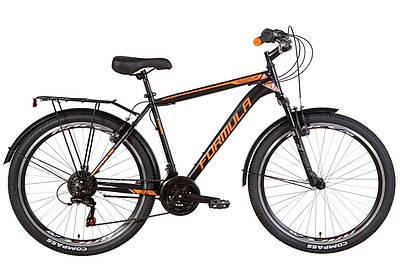 Велосипед 26" Formula MAGNUM 2021 (чорно-помаранчевий (м))