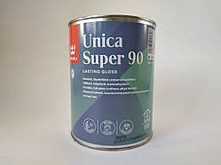 Лак Unica Super 90 Tikkurila для дерева глянцевий Уніка Супер 0,9 л