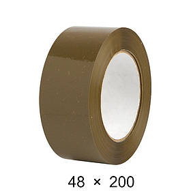 Скотч пакувальний коричневий - 48 мм × 200 м