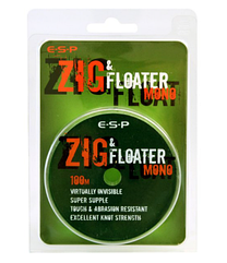 Повідковий матеріал ESP Zig&Floater Mono 100m 10lb