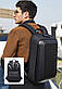Міський рюкзак - "сейф" Arctic Hunter B00451, з 3D фасадом, замком TSA, для ноутбука до 15,6", 23л, фото 10