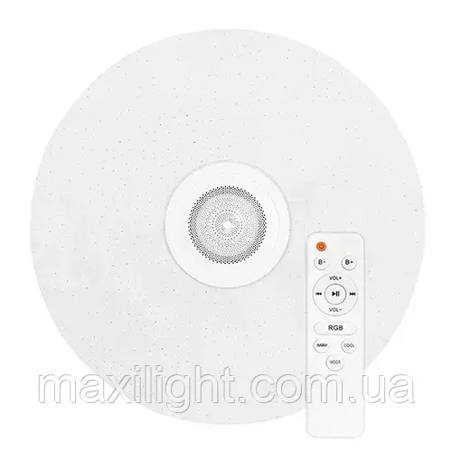 Стельовий Світильник світлодіодний музичний RGB BIOM 70W З ПУЛЬТОМ Д/У SML-R26-70-M-RGB (3000-6500K + RGB)