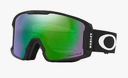 Гірськолижна маска Oakley Line Miner M (XM) Matte Black лінза Prizm Jade Iridium