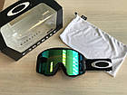 Гірськолижна маска Oakley Line Miner M (XM) Matte Black лінза Prizm Jade Iridium, фото 3
