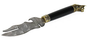 Вилка-ніж для шашлику Рись, Кизляр