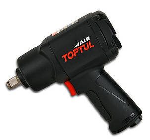 Пневмогайковерт для шиномонтажу 1/2" 1288N/m 8500 об/хв 1,65 кг KSAC1680 TOPTUL, фото 2