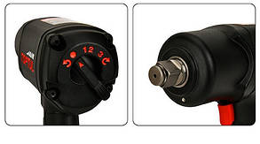 Пневмогайковерт для шиномонтажу 1/2" 1288N/m 8500 об/хв 1,65 кг KSAC1680 TOPTUL, фото 4