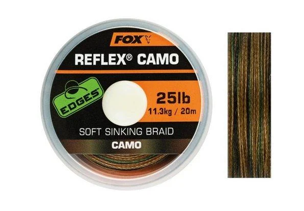 Повідковий матеріал Fox Reflex Camo 20lb 20m, фото 1