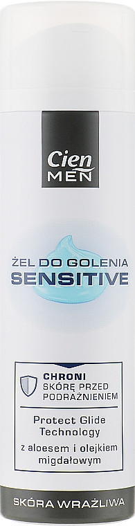 Гель для гоління Cien Sensitive (200мл.)