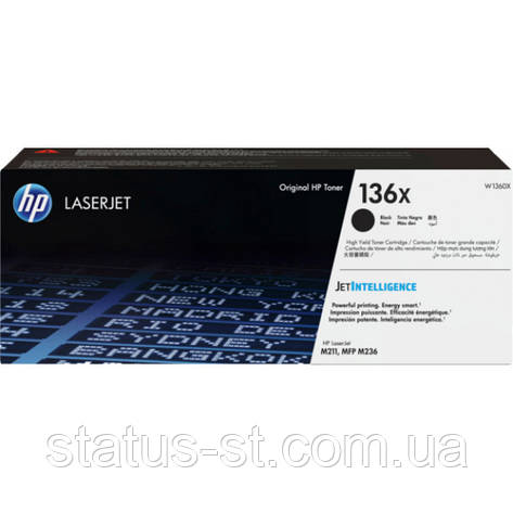 Заправка картриджа HP 136X (W1360X) для LJ M236sdw, M211d, M236d, M236dw, M236sdn, M211dw, фото 1