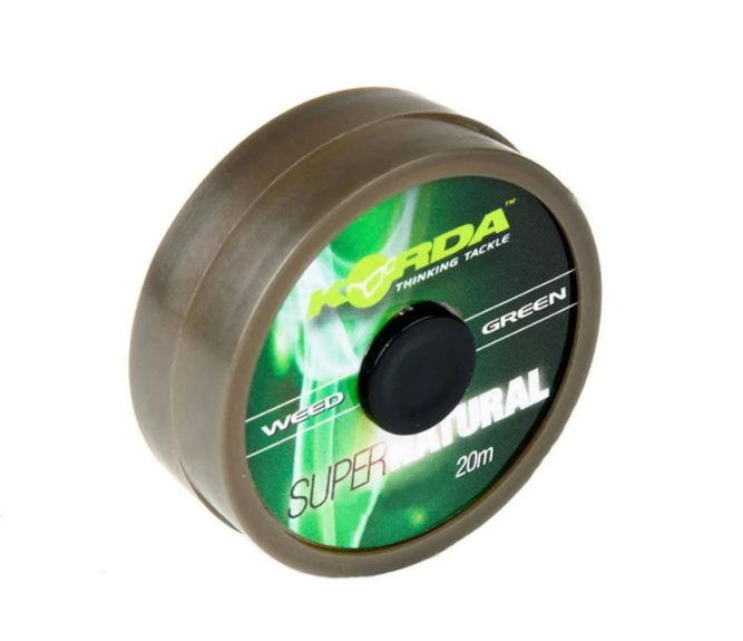 Повідковий матеріал Korda Super Natural Weedy 18lb Green, фото 1