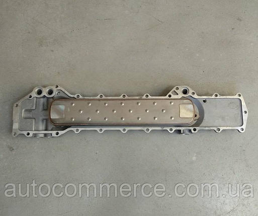 Радіатор оливообмінника з кришкою БАЗ-А148 (5сот), фото 1