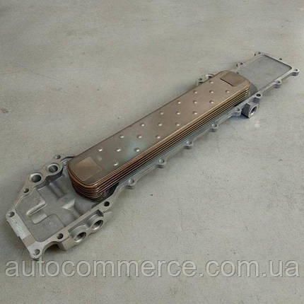 Радіатор оливообмінника з кришкою БАЗ-А148 (5сот), фото 3