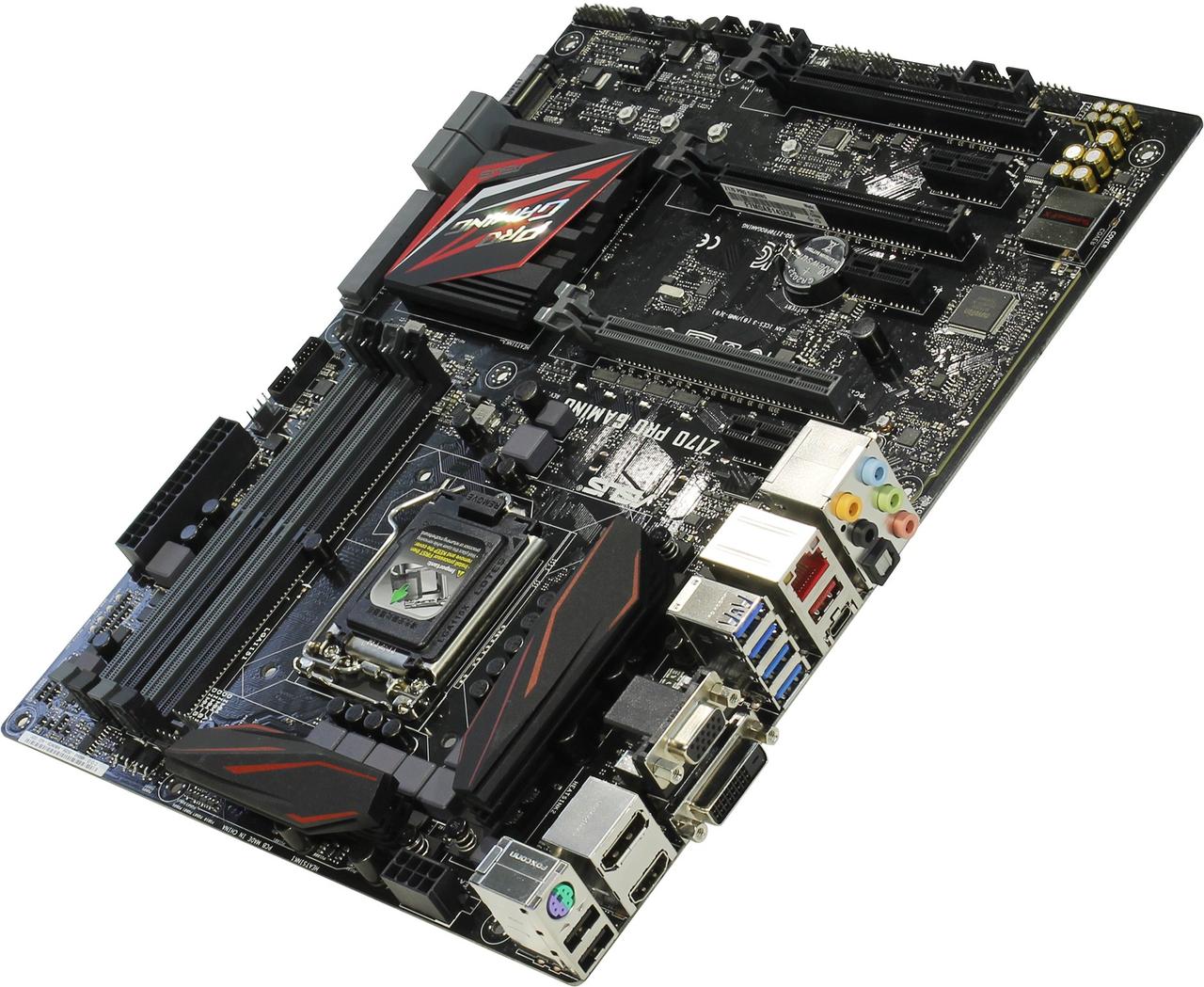 Материнська плата ASUS Z170 PRO GAMING Socket LGA1151 Intel Z170 SATA 3.0 USB 3.0 M. 2 (б/у) +планка