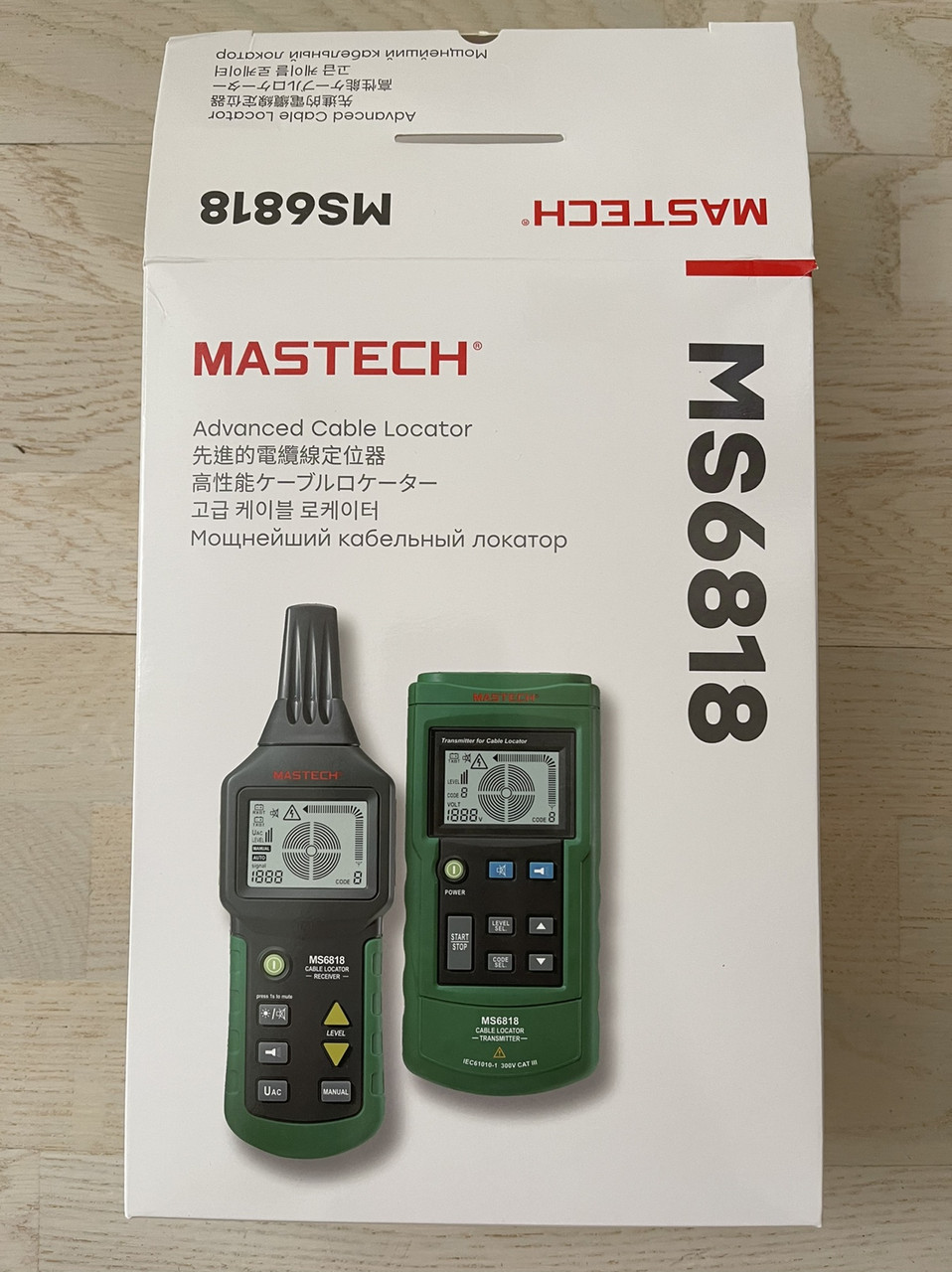 MS6818 Кабельный локатор (тестер-сканер) Mastech (ID#990260108), цена ...