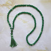 Чітки 99 намистин нефрит 6 мм