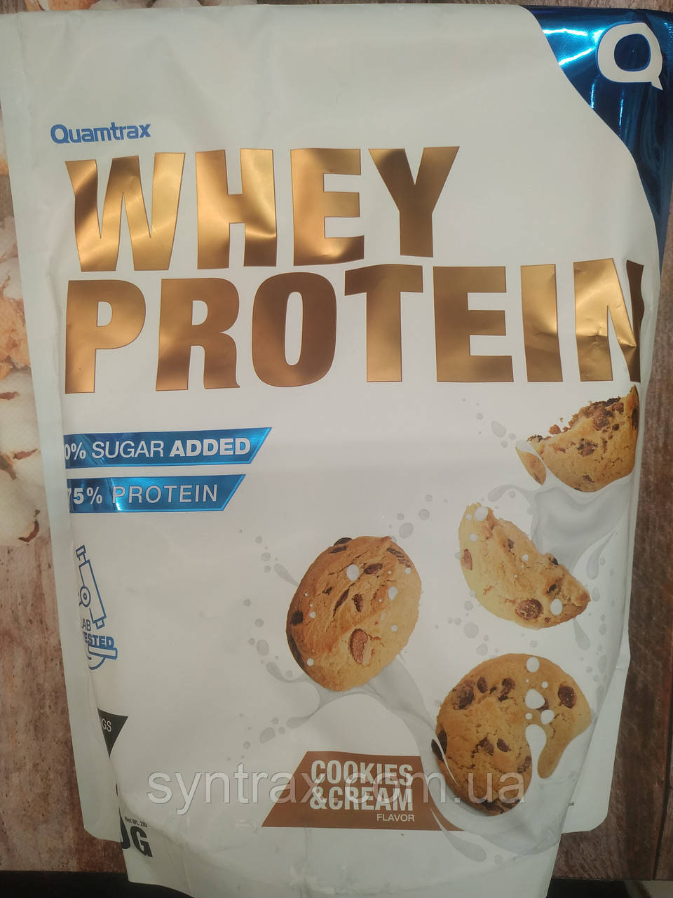Quamtrax Whey Protein 900 g, сироватковий протеїн Іспанія