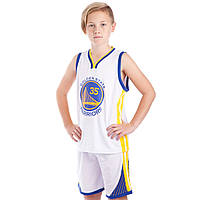 Форма баскетбольная детская, подростковая Basketball Unifrom NBA Golden State Warriors (BA-0973)