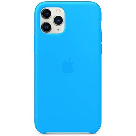 Чохол Silicone case (copy) на iPhone 11 PRO Light Blue 16, фото 2