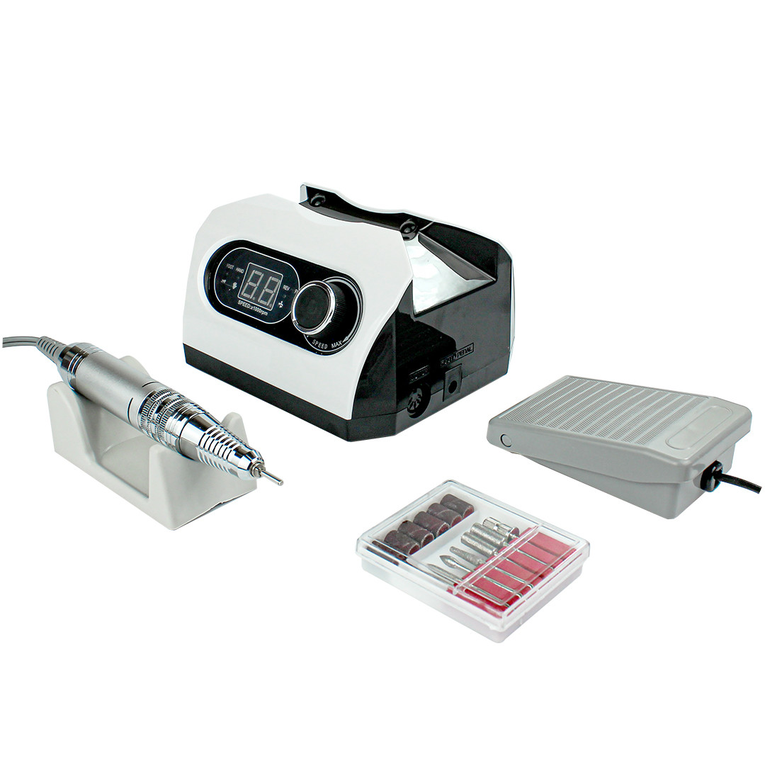 Фрезер для манікюру Nail Master ZS 717 65 W 45000об добрий потужний професійний манікюрний фрейзер гарантія