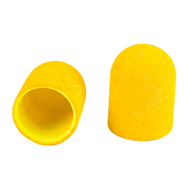 Пісочні ковпачки для педикюру різнокольорові 16*25/80#