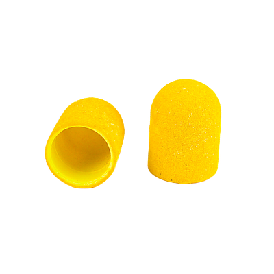 Пісочні ковпачки для педикюру різнокольорові 7*13/120#