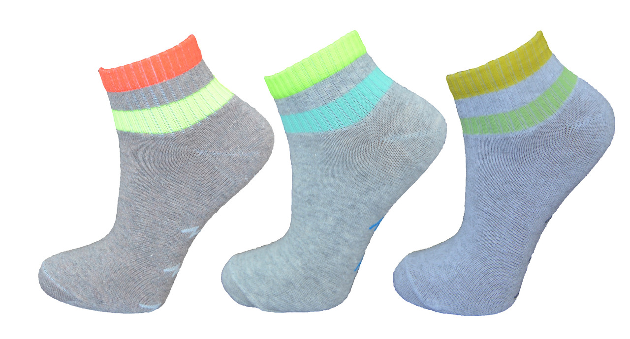 Шкарпетки дитячі зі смужками на резинці Lomani різні розміри