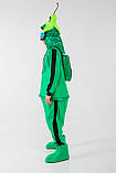 Зелений AmongUs "Амонг Ас" карнавальний костюм для аніматорів, фото 2