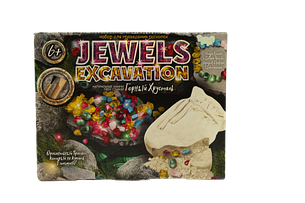 Археологічний дитячий ігровий набір для проведення розкопок Jewels Excavation набір розкопки каменів, фото 1