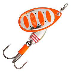 Блешня Savage Gear Rotex Spinner #1 3.5g 04-Fluo Orange Silver