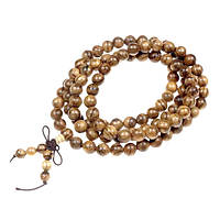 Четки дерев'яні на 108 намистин Thymelaeaceae