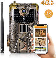 4G / APP Фотоловушка, камера для охоты Suntek HC-900plus, 2K, 30Мп, с приложением iOS / Android