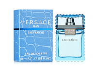 Оригинальные мужские духи миниатюра Versace Man Eau Fraiche 5мл, стойкий летний мужской аромат