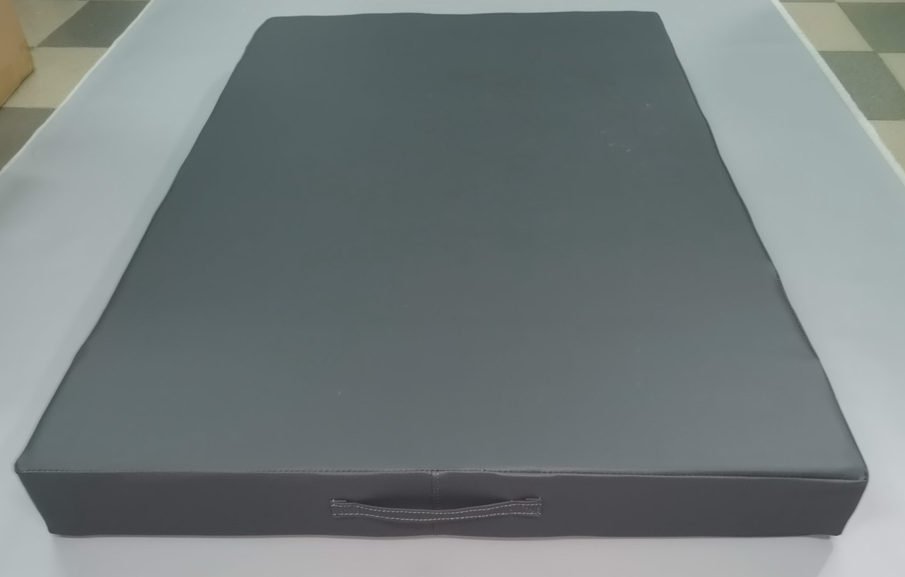 Мат гімнастичний дитячий темно-сірий 1,2х1х0,1м (М 120х100х10), фото 1