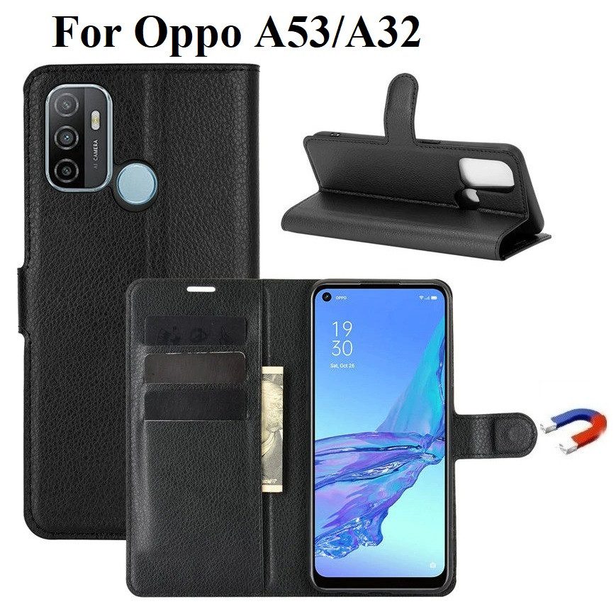 Чохол книжка Wallet для Oppo A32/A53