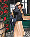 Жіноча модна стьобана курточка синтепон 200 (оригінал), фото 5
