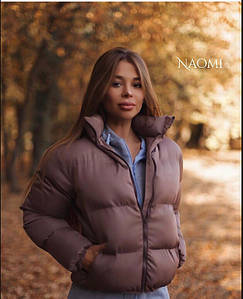 Жіноча модна стьобана курточка синтепон 200 (оригінал)