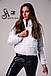 Жіноча модна стьобана курточка синтепон 200 (оригінал), фото 3