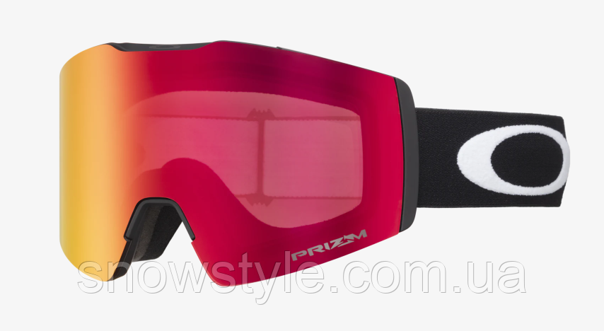 Гірськолижна маска Oakley Fall Line M (XM) Matte Black лінза Prizm Torch Iridium, фото 1