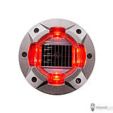 Автономний дорожній LED маячок PWSA10 із сонячною панеллю, фото 4