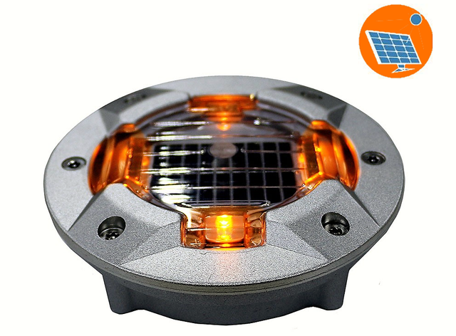 Автономный Дорожный LED маячок PWSA10 с солнечной панелью