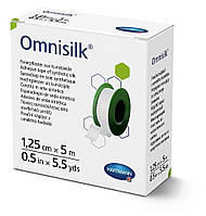 Пластир фіксуючий Omnisilk 1,25 см х 5 м 1шт зі штучного шовку