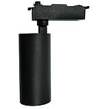 Трековий світильник Accente A-20-01 20Вт 4200К чорний, фото 2