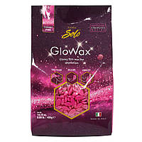 Italwax Glowax Cherry Pink - пленочный воск для депиляции лица (розовая вишня), 400 г