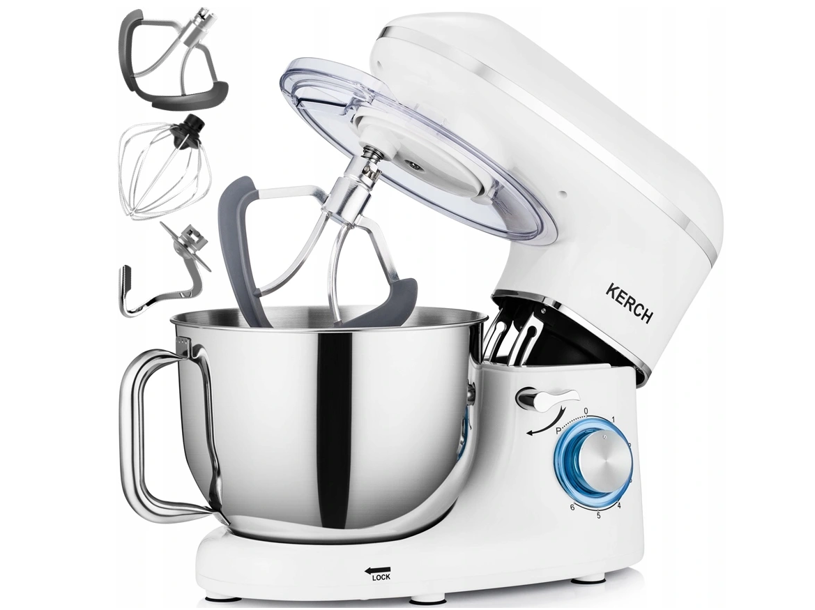 Кухонний комбайн Kerch MyChef 2200 Вт (Білий)